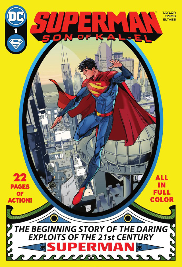 「超人 卡艾尔之子」第一期正式封面公开