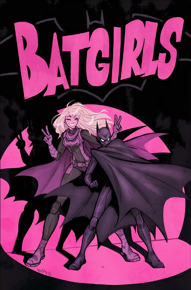 「蝙蝠女孩」第一期致敬风格变体封面公开