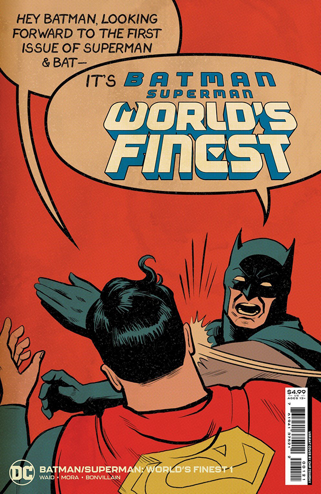「蝙蝠侠/超人：世界最佳拍档」致敬风格变体封面公开